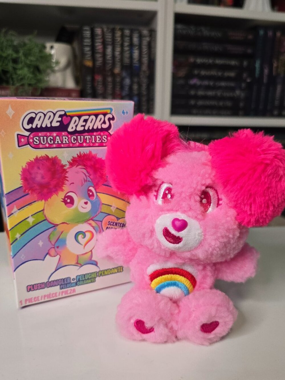 Care Bears Sugar Cuties 6" Plush Dangler - Cheer Bear
